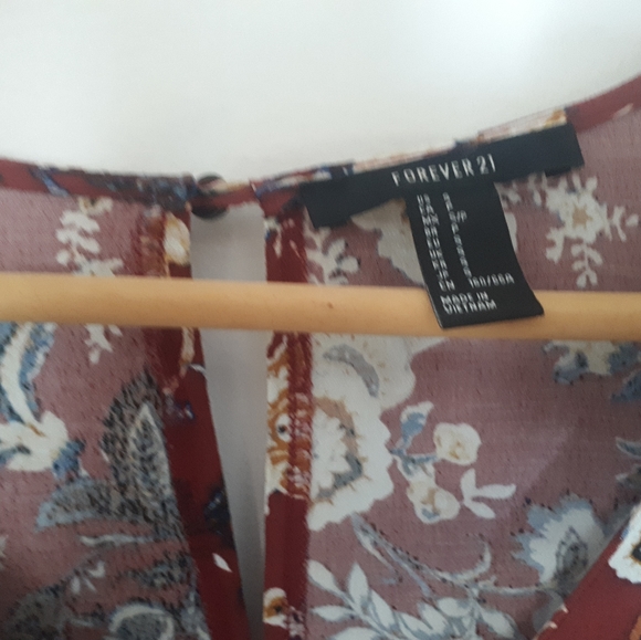 70's Style Floral Romper - Picture 3 of 5